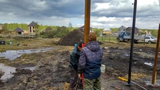 Заказать монтаж винтовых свай в Фурманов - цена под ключ с доставкой от 1892 шт