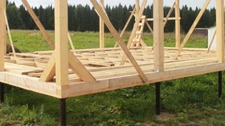 Сарай на винтовых сваях или хозблок на сваях Фурманов цена от 2575 руб. / шт.