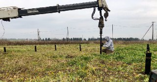 Установка винтовых свай Фурманов цена от 3153 руб.