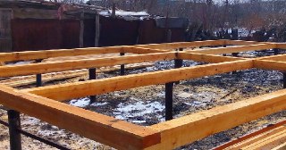 Пол на винтовых сваях Фурманов цена от 15765 руб.